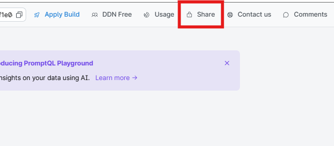 PromptQL settings